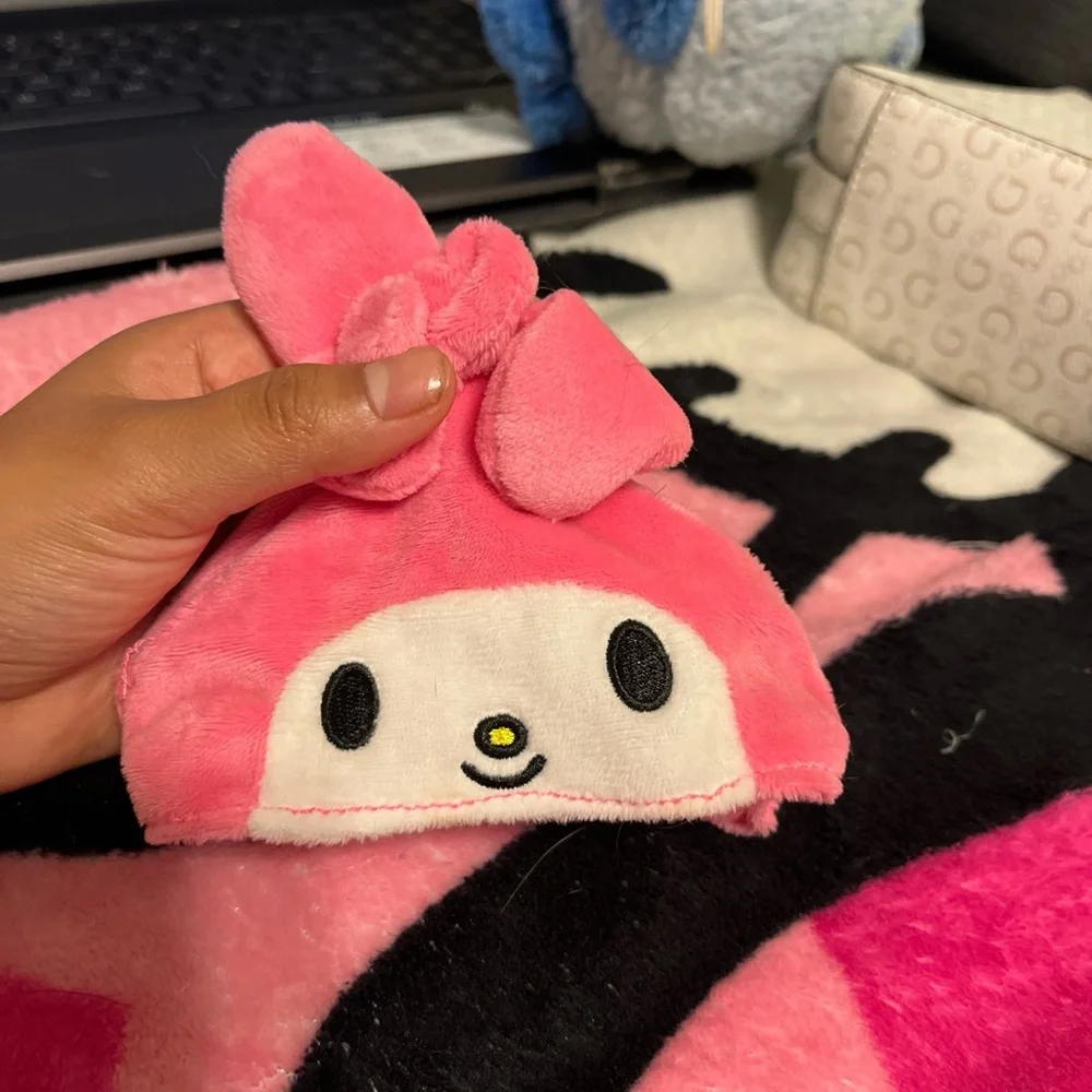 Sanrio Pink Cat Hat with Character Design